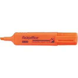   Szövegkiemelő, 1-4 mm, FLEXOFFICE "HL05", narancs