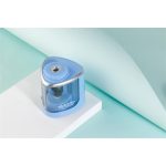 Hegyező, elemes, asztali, FLEXOFFICE "Flexio", kék