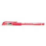 Zseléstoll, 0,2 mm, kupakos, FLEXOFFICE "Handle", piros