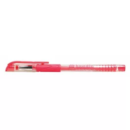   Zseléstoll, 0,2 mm, kupakos, FLEXOFFICE "Handle", piros