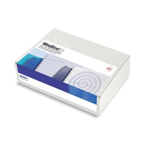 Spirál, fém, 2:1, 6 mm, 55 lap, GBC "MultiBind 21", fekete