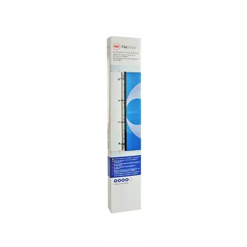 Lefűző csík, A4, PVC, spirálozáshoz, GBC "File Strips"