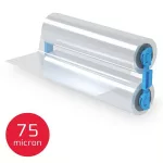 Meleglamináló fólia utántöltő, 75 mikron, A4, fényes, tekercses, GBC "Foton 30"