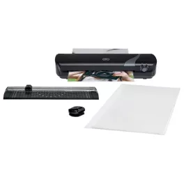   Lamináló készlet, A4, 75-125 mikron, GBC "Inspire+ Craft", fekete