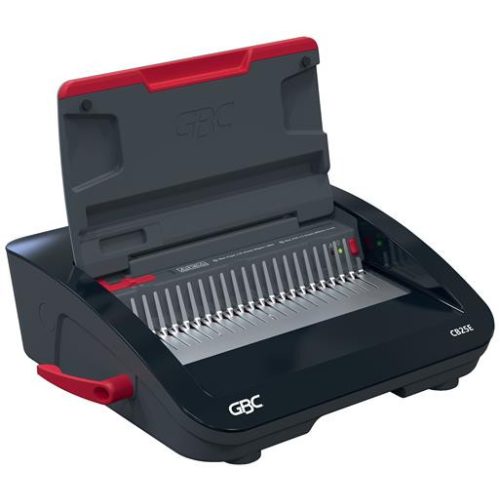 Spirálozógép, műanyag spirálkötéshez, elektromos, 390 lap, GBC "CombBind CB25E"
