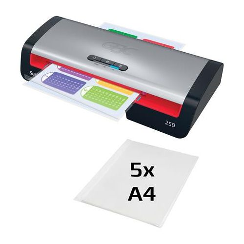 Laminálógép, A4, 75-125 mikron, GBC "250 Office"