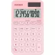 Zsebszámológép, 10 számjegy, CASIO "SL 310 YCK", rózsaszín