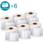 Etikett, LW nyomtatóhoz, 32x57 mm, 1000 db etikett, DYMO