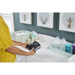 Elektromos feliratozógép, DYMO "LM 210D" készlet táskában