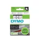 Feliratozógép szalag, 19 mm x 7 m, DYMO "D1", fehér-fekete