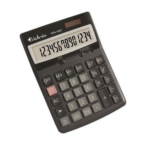 Számológép, asztali, 14 számjegy, VICTORIA OFFICE, "GVA-140"