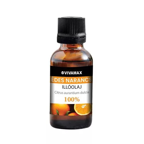Édes narancs 100%-os tisztaságú illóolaj (10 ml)