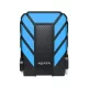 2,5" HDD (merevlemez), 1TB, USB 3.2 Gen1, ütésálló, ADATA "HD710P", kék