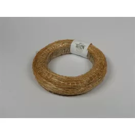 Koszorúalap, szalma, 25 cm