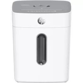   Iratmegsemmisítő, konfetti, 8 lap, HP "Oneshred 8CC", világosszürke