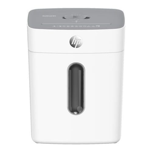 Iratmegsemmisítő, konfetti, 8 lap, HP "Oneshred 8CC", világosszürke