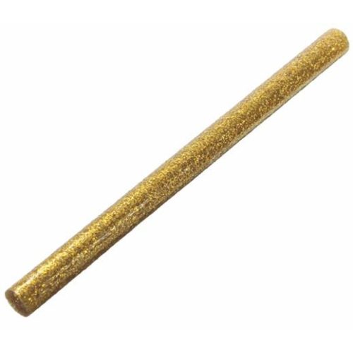 Csillámos ragasztó stick, ragasztópisztolyhoz, 3 db, 11 x 200 mm, arany