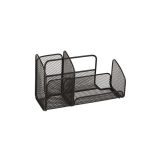 Asztali rendező, fémhálós, ALBA, fekete