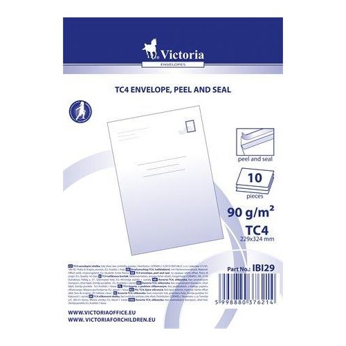 Borítékcsomag, TC4, szilikonos, VICTORIA PAPER