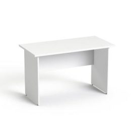   Íróasztal, laplábbal, 120x70 cm, MAYAH "Freedom SV-19", fehér