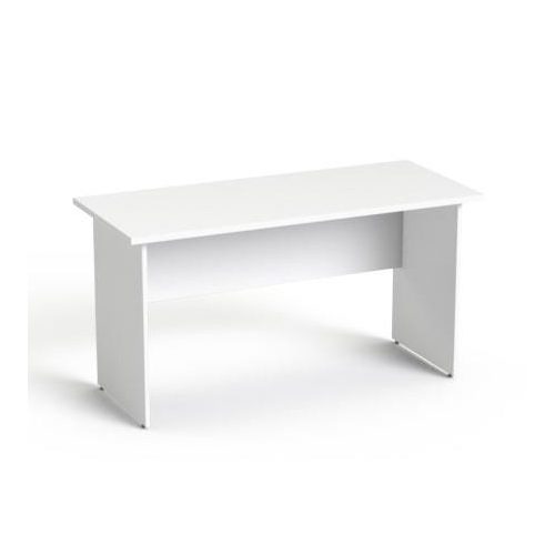 Íróasztal, laplábbal, 140x70 cm, MAYAH "Freedom SV-20", fehér