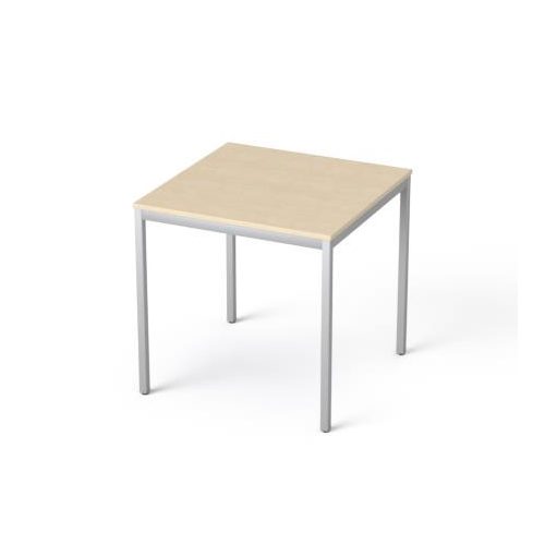Általános asztal fémlábbal, 75x75 cm, MAYAH "Freedom SV-37", juhar