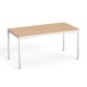 Általános asztal fémlábbal, 75x150 cm, MAYAH "Freedom SV-39",  tölgy