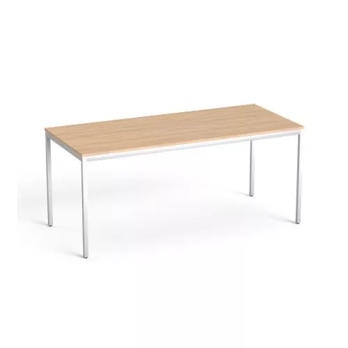 Általános asztal fémlábbal, 75x170 cm, MAYAH "Freedom SV-40",  tölgy