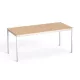 Általános asztal fémlábbal, 75x170 cm, MAYAH "Freedom SV-40",  tölgy
