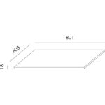 Összekötő panel, MAYAH "Freedom SV-215", grafit