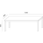 Öltözőpad, MAYAH "Freedom SV-313", fehér