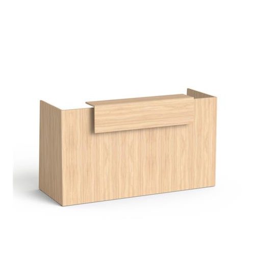 Recepciós asztal, 190x64,5 cm, MAYAH "Freedom SV-92",  tölgy