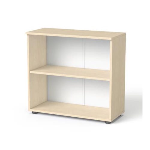 Szekrény, 2 rendező magas, nyitott, polcokkal, MAYAH "Freedom SV-11", juhar