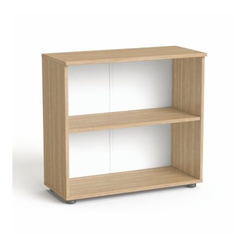 Szekrény, 2 rendező magas, nyitott, polcokkal, MAYAH "Freedom SV-11", kőris