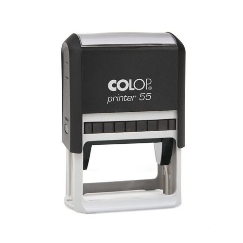 Bélyegző, COLOP, "Printer 55", kék cserepárnával