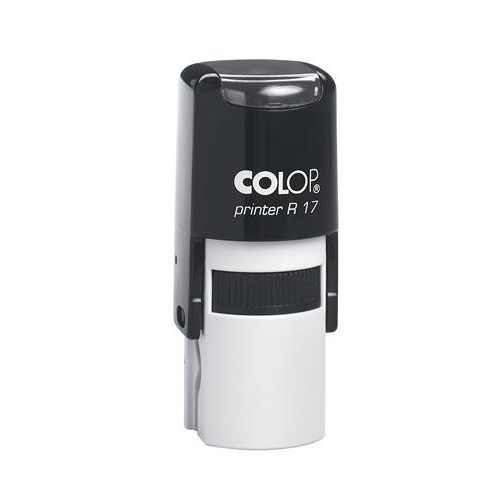 Bélyegző, kör, COLOP " Printer R 17", kék párna