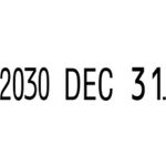 Dátumbélyegző, COLOP "S120"