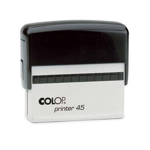 Bélyegző, COLOP "Printer 45", fekete párnával