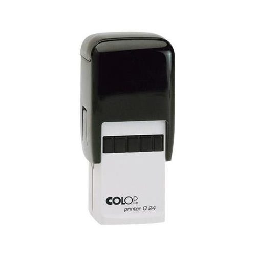 Bélyegző, COLOP "Q24", fekete párnával