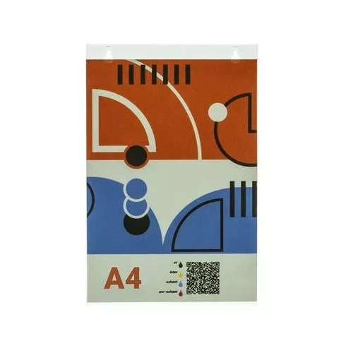 Dokumentumtartó, fali, A4, plexi, álló, ANTRA, átlátszó