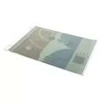 Dokumentumtartó, fali, A4, plexi, álló, ANTRA, átlátszó