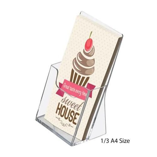 Prospektustartó, asztali, 1 rekeszes, 1/3 A4