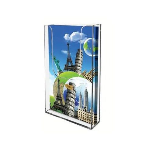 Prospektustartó, fali, 1 rekeszes, 1/3 A4