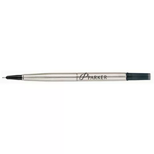 Rollertoll betét, 0,5 mm, F, góliát, PARKER, "Royal", fekete