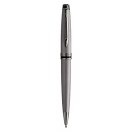   Golyóstoll, 0,7 mm, metál ezüst tolltest, ezüst klip, WATERMAN "Expert Special Edition", kék