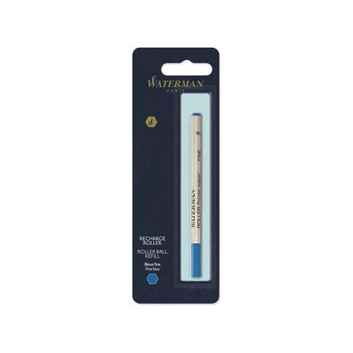 Rollertoll betét, 0,5 mm, F, WATERMAN, kék