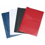 Gyorsfűző, kemény hátlappal, PVC, A4, VICTORIA OFFICE, fehér