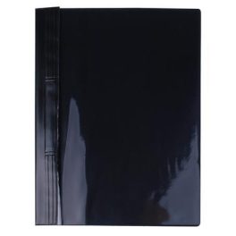   Gyorsfűző, kemény hátlappal, PVC, A4, VICTORIA OFFICE, fekete