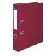 Iratrendező, 50 mm, A4, PP/karton, élvédő sínnel, VICTORIA OFFICE, "Basic", bordó