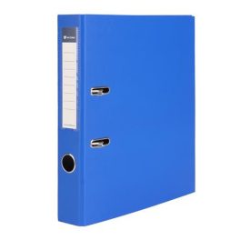   Iratrendező, 50 mm, A4, PP/karton, VICTORIA OFFICE, "Basic", királykék